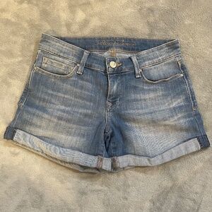 Mavi Mid Rise Roll Up Jean Shorts Women's Size 25